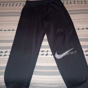 Nike Thermo Fit Sz Med Black Sweatpants